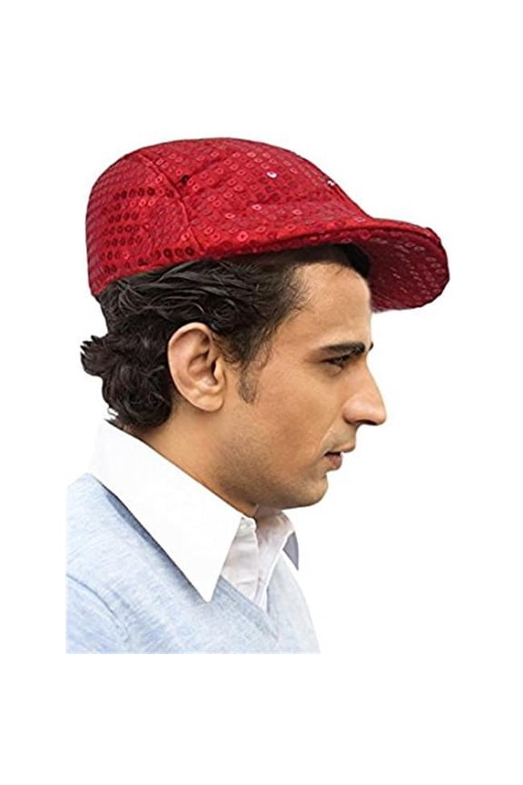 Red Flat Cap - Red