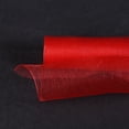 thumbnail image 1 of Red - Floral Mesh Wrap Solid Color - ( 10 Inch x 10 Yards ), 1 of 2