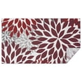 thumbnail image 1 of Red Floral and Petal Pattern Rectangle Tablecloth 60"x102",Waterproof Polyester Rectangle Table Cloth, Wipeable Spillproof Polyester Tablecloth for Dining, Camping, Indoor and Outdoor, 1 of 6