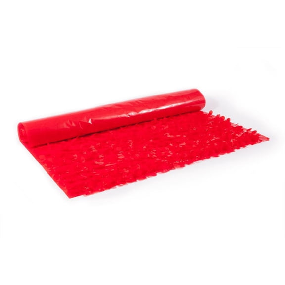 Red Floral Sheeting Backdrop (3 ft. x 15 ft), Vinyl Floral Sheeting