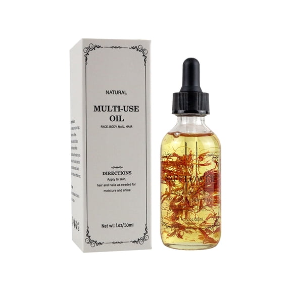 Red Flower Dried Flower Massage Oil Facial Hair Plant Oil 30ml