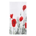 thumbnail image 1 of Red Flower Poppy Daisy Microfiber Towel Absorbent Kitchen Cleaning Cloth Dish Towel Household Cleaning Towel, 1 of 7