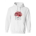 thumbnail image 1 of Red Flowers Bag Hoodie Women -Image by Shutterstock, Female x-Large, 1 of 4