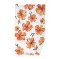 thumbnail image 1 of Red Flowers Hand Towel Bath Towels Face Towels Cotton Absorbent for Home Hotel Spa Swimming Yoga Sports, 1 of 7