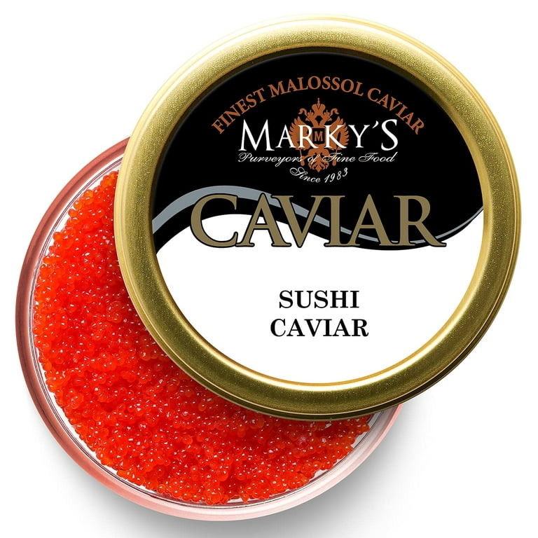 Red Flying Fish Sushi Roe Caviar - 1.1 LB / 500 G 