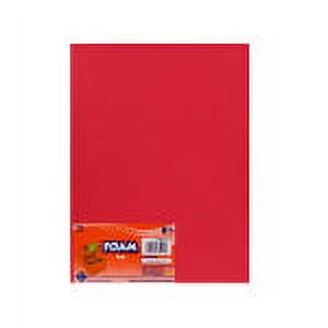Red Foam Craft Sheet