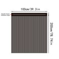 thumbnail image 1 of Red Foil Fringe Curtain 1x2m – Metallic Rain Streamer for Birthday Wedding Party Backdrop Photo Booth, 1 of 4