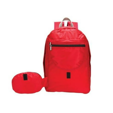 Red Foldable Sport Backpack