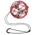 thumbnail image 1 of Red Football Net Bag, Bold Encryption + Elastic Rope, Football Training Bag, Portable Bag, 1 of 5