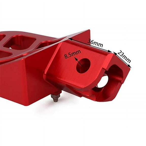 Red Footrest Foot Pegs Pedal For Honda CRF50 CRF70 XR50 Yamaha PW50 80 Dirt Bike