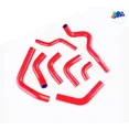 thumbnail image 1 of Red For 2002 2003 2004 DUCATI 998 Silicone Radiator Coolant Pipe 3ply Hoses Kit, 1 of 8