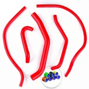 Red For 2004 2005 2006 HONDA CBR600 CBR 600 CBR600RR F4i Silicone Radiator Hose