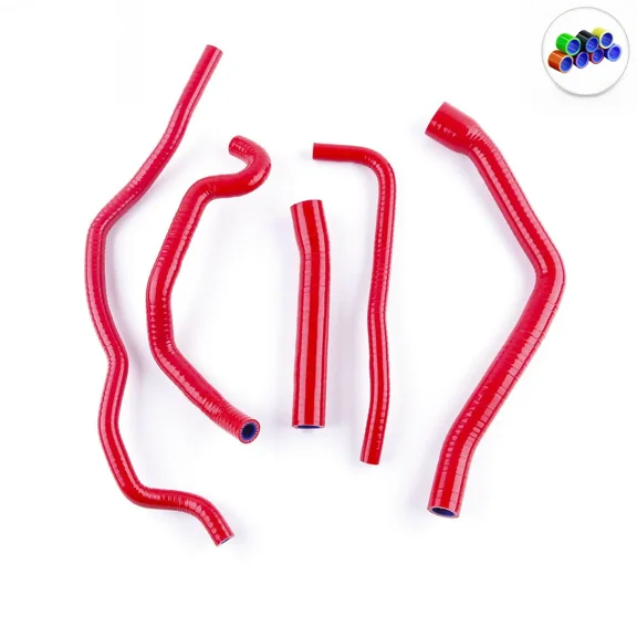 Red For 2005-2006 TRIUMPH SPRINT 1050 1050i Silicone Radiator Coolant Hoses Kit