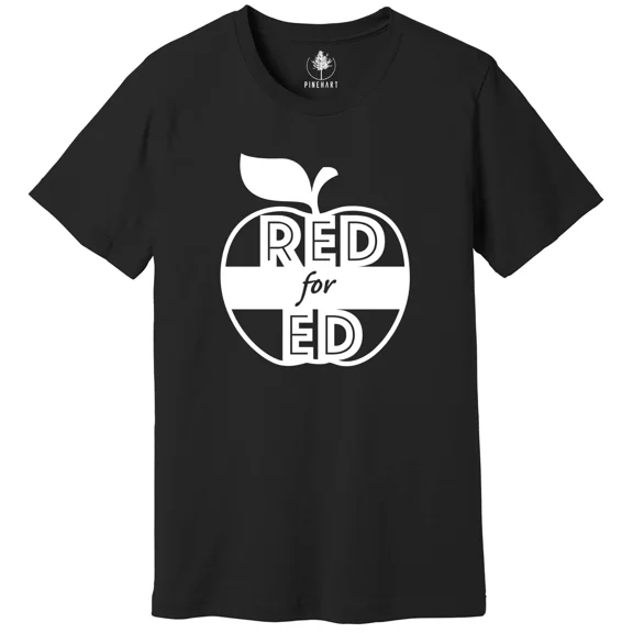 Red For Ed I Wear Red For Ed Shirt Teacher Shirt Support Teachers
