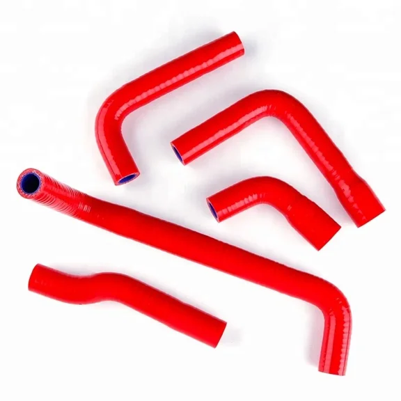 Red For Gas Gas EC 200 250 300 EC200 EC250 EC300 2011 Silicone Radiator Hose Kit
