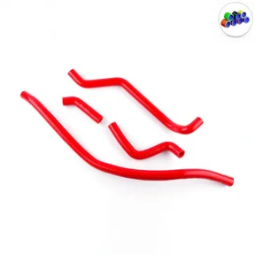 Red For Kawasaki KFX700 KFX 700 V Force 2004-2009 Silicone Radiator Hoses Kit