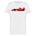thumbnail image 1 of Red Formula Car Design T-Shirt Men -Image by Shutterstock, Male Large, 1 of 2