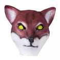 thumbnail image 1 of Red Fox Animal Full Face Adult Costume Mask, 1 of 5