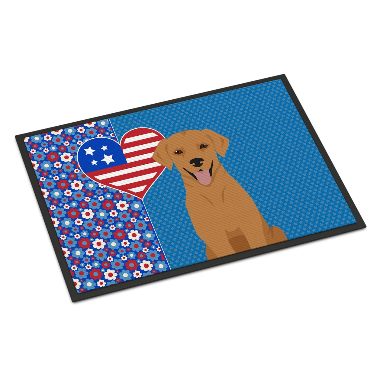 Red Fox Labrador Retriever Indoor or Outdoor Mat 24x36 36 in x 24 in