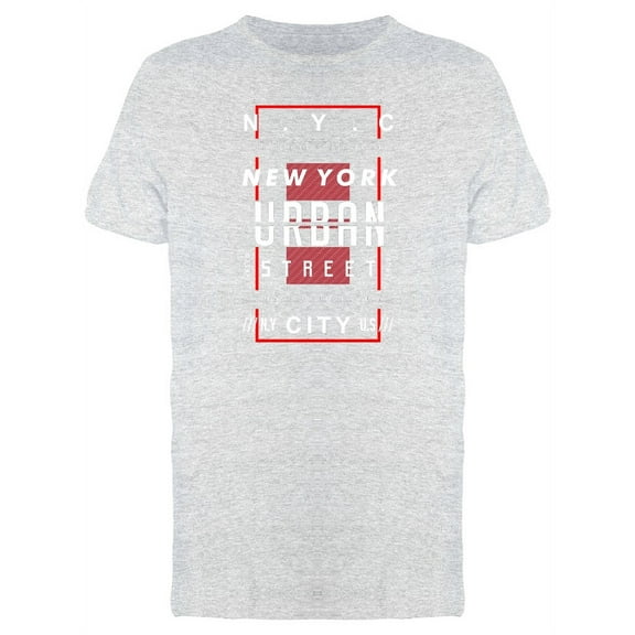 Red Frame New York Apparel Tee Men's -Image by Shutterstock