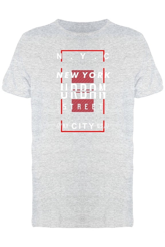 Red Frame New York Apparel Tee Men's -Image by Shutterstock