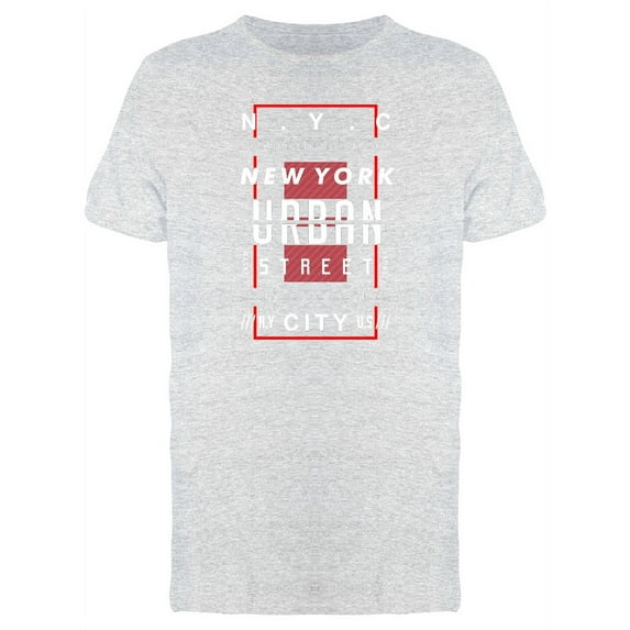 Red Frame New York Apparel Tee Men's -Image by Shutterstock