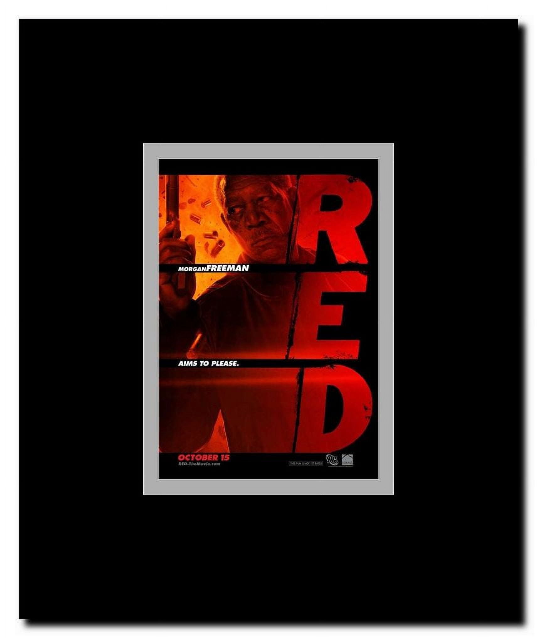 Red Framed Movie Poster