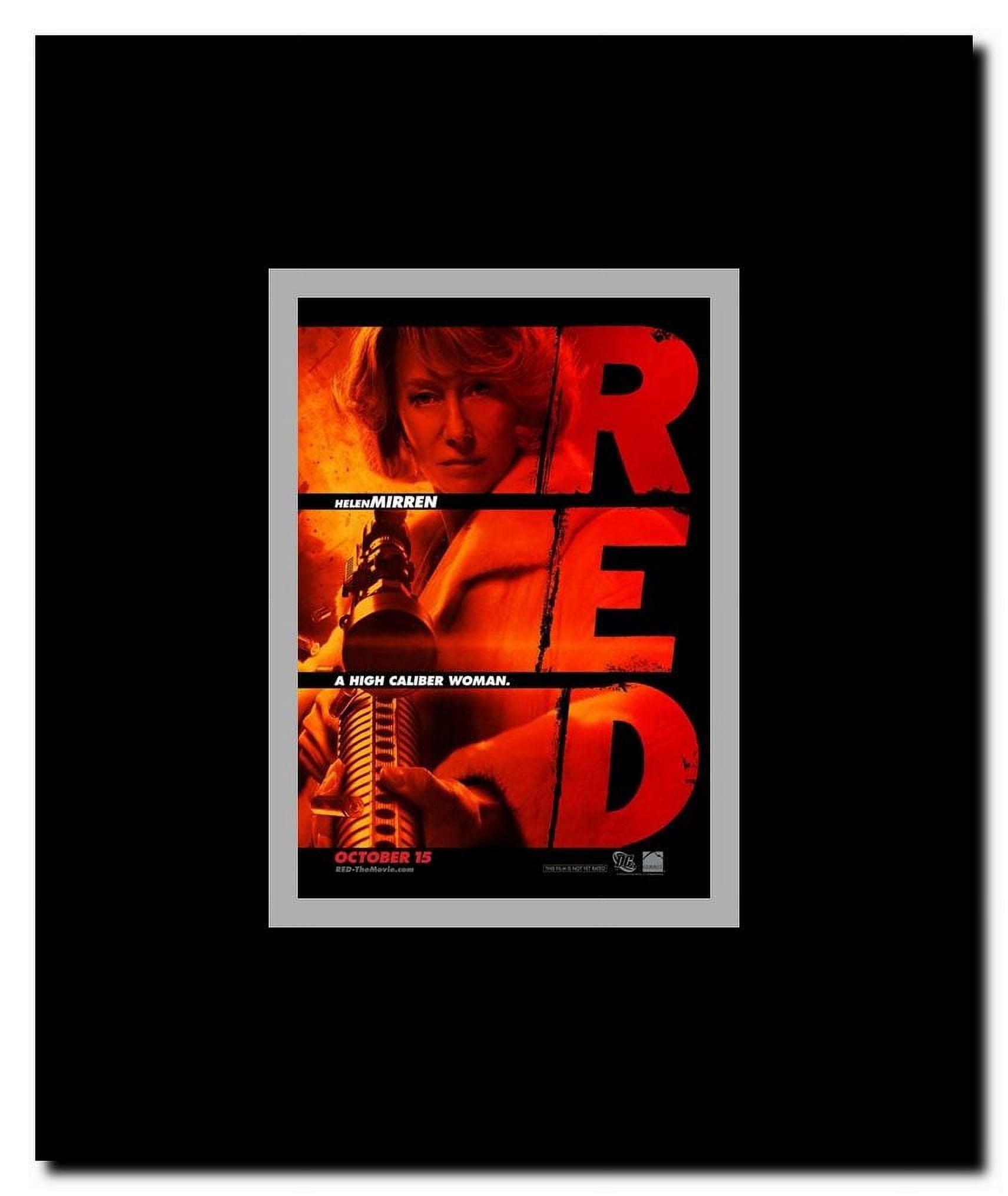 Red Framed Movie Poster