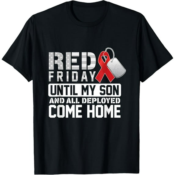 Red Friday Military Shirt To Support Our Troops