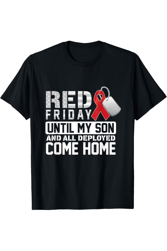 Red Friday Military Shirt To Support Our Troops