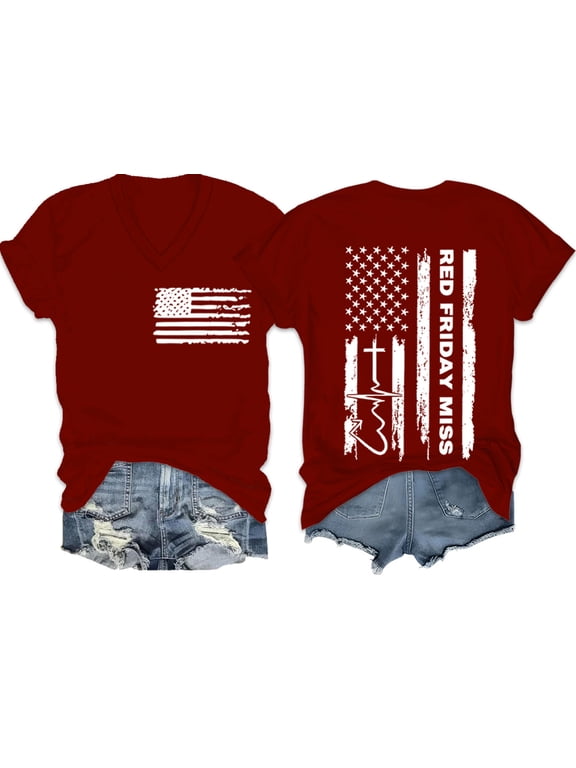 Red Friday Military Shirts Women Men, Red Friday Shirt