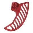thumbnail image 1 of Red Front Brake Rotor Guard Caliper Mount for Surron Ultra Bee Electric Bike, 1 of 5