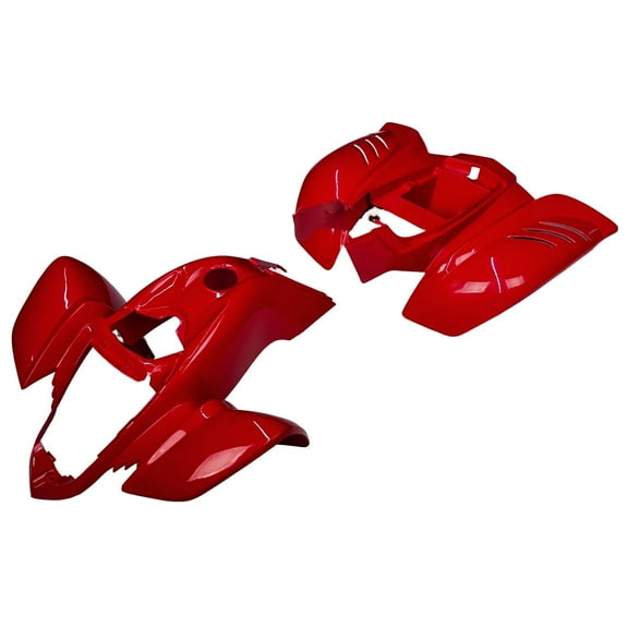 Red Front Rear Fender Kazuma Falcon 110 150 250 ATV Redcat Body Plastic