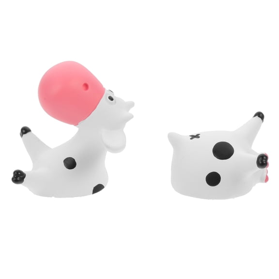 Red Fruit Plush Toy Cow Fridge Magnets Decorative Cartoon Design