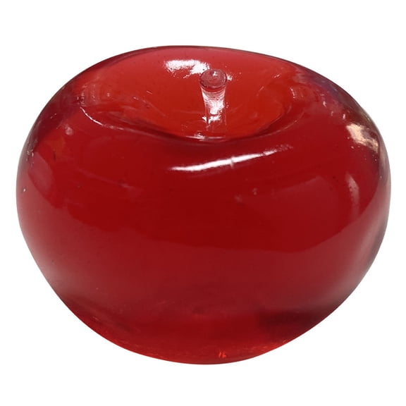 Red Fruit Squishy - Wellness Calming Stone with Slow-Rise, Soft Rubber Hand Exercise Tool, Relaxation Gift in Box