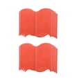 thumbnail image 1 of Red Garden Border, Vibrant Landscape Edging for Flower Beds and Walkways, Decorative Plastic Fence with Interlocking Design, Easy Install Garden Divider for Outdoor Space Organization, 1 of 6