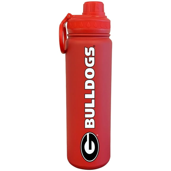 Red Georgia Bulldogs 24oz. Logo Stainless Sport Bottle