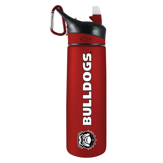 Red Georgia Bulldogs 24oz. Tritan Plastic Sport Bottle