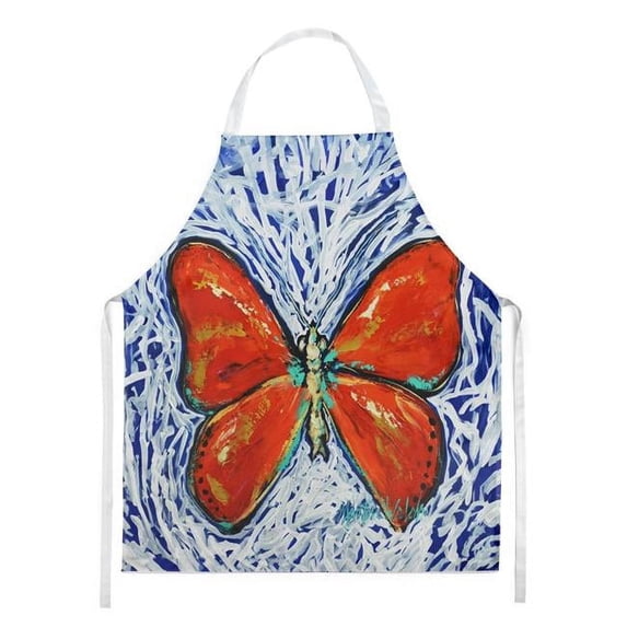 Red Glider Butterfly Apron 27 in x 30 in