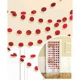 thumbnail image 1 of Red Glitter Dot Garland (6pc), 1 of 1