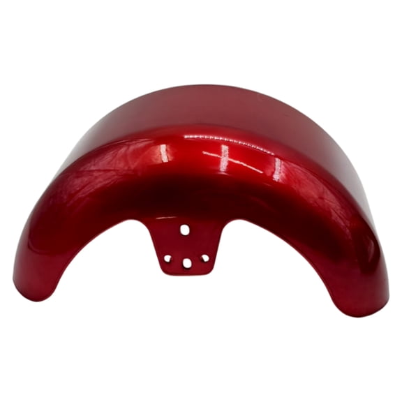 Red Glossy Front Fender for Mini Harley Style Electric Scooter, Motorcycle Wheel Mudguard Replacement