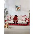 thumbnail image 1 of Red Gnomes Valentines Sofa Covers for 2-3 Cushion Couch L-Shaped Sectional, Love Heart Tree Roses Plaid Rustic Washable Sofa Covers Slipcover for Living Room Furniture, Couch Cover Blanket 71"x134", 1 of 9