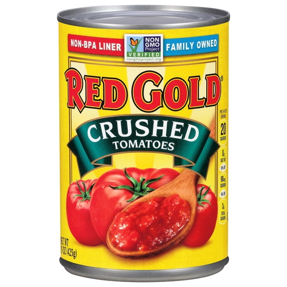 Red Gold Crushed Tomatoes, 15 oz Can