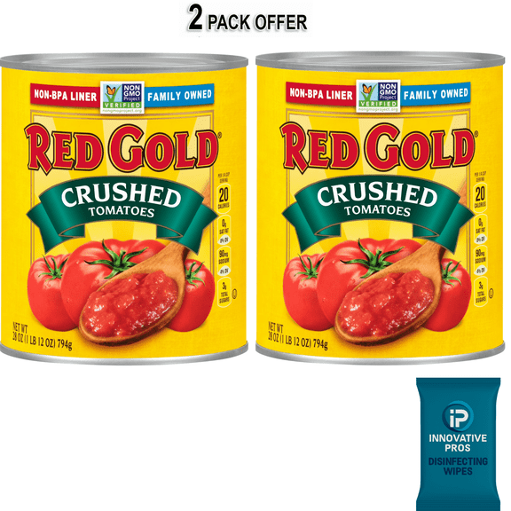 Red Gold Crushed Tomatoes in Heavy Puree, 28 oz Can