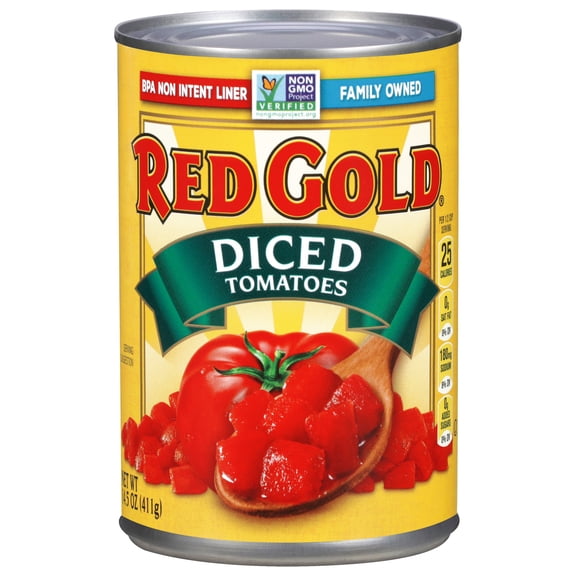 Red Gold Diced Tomatoes, 14.5 oz Can