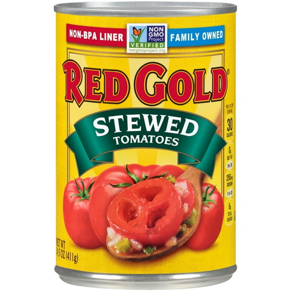 Red Gold Stewed Tomatoes, 14.5 oz Can