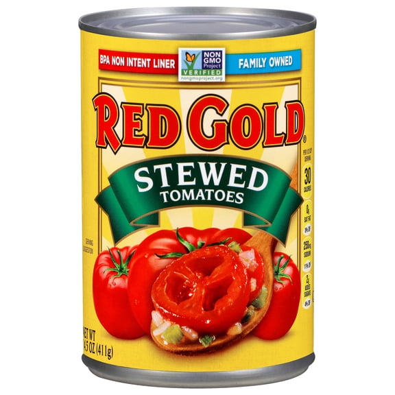 Red Gold Stewed Tomatoes, 14.5 oz Can