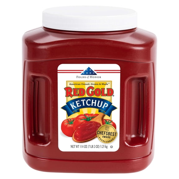 Red Gold Tomato Ketchup 114 oz Family Size