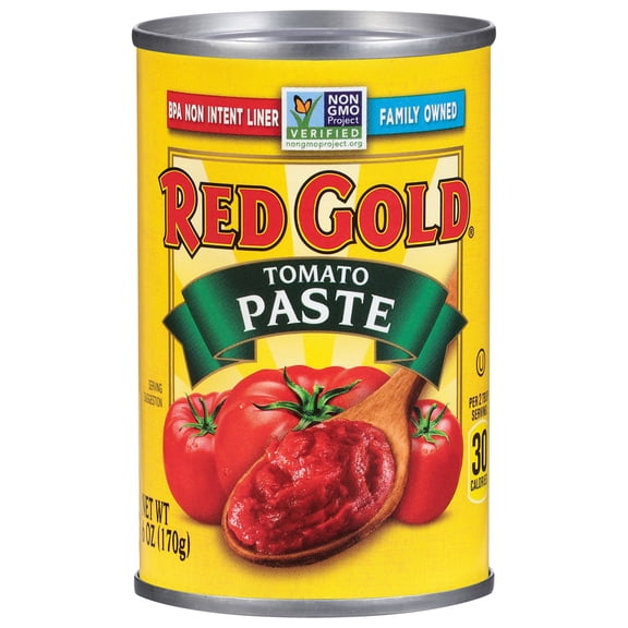 Red Gold Tomato Paste, 6 oz Can
