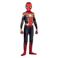 thumbnail image 1 of Red Gold Web Bodysuit Costume with Armor Pattern for Halloween Multiverse Cosplay and Cinema Role Play 180, 1 of 5